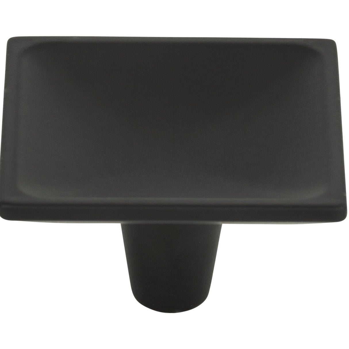 Atlas Homewares Dap Square Knob 2 Inch Matte Black
