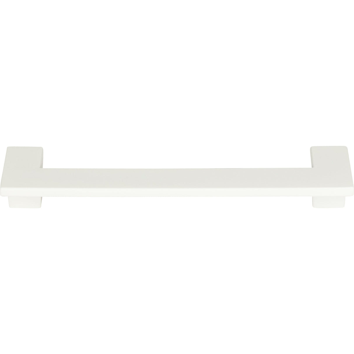 Atlas Homewares U Turn Pull 5 1/16 Inch (c-c) High White Gloss