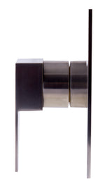 ALFI brand AB6701-BN Brushed Nickel Modern Square Pressure Balanced Shower Mixer