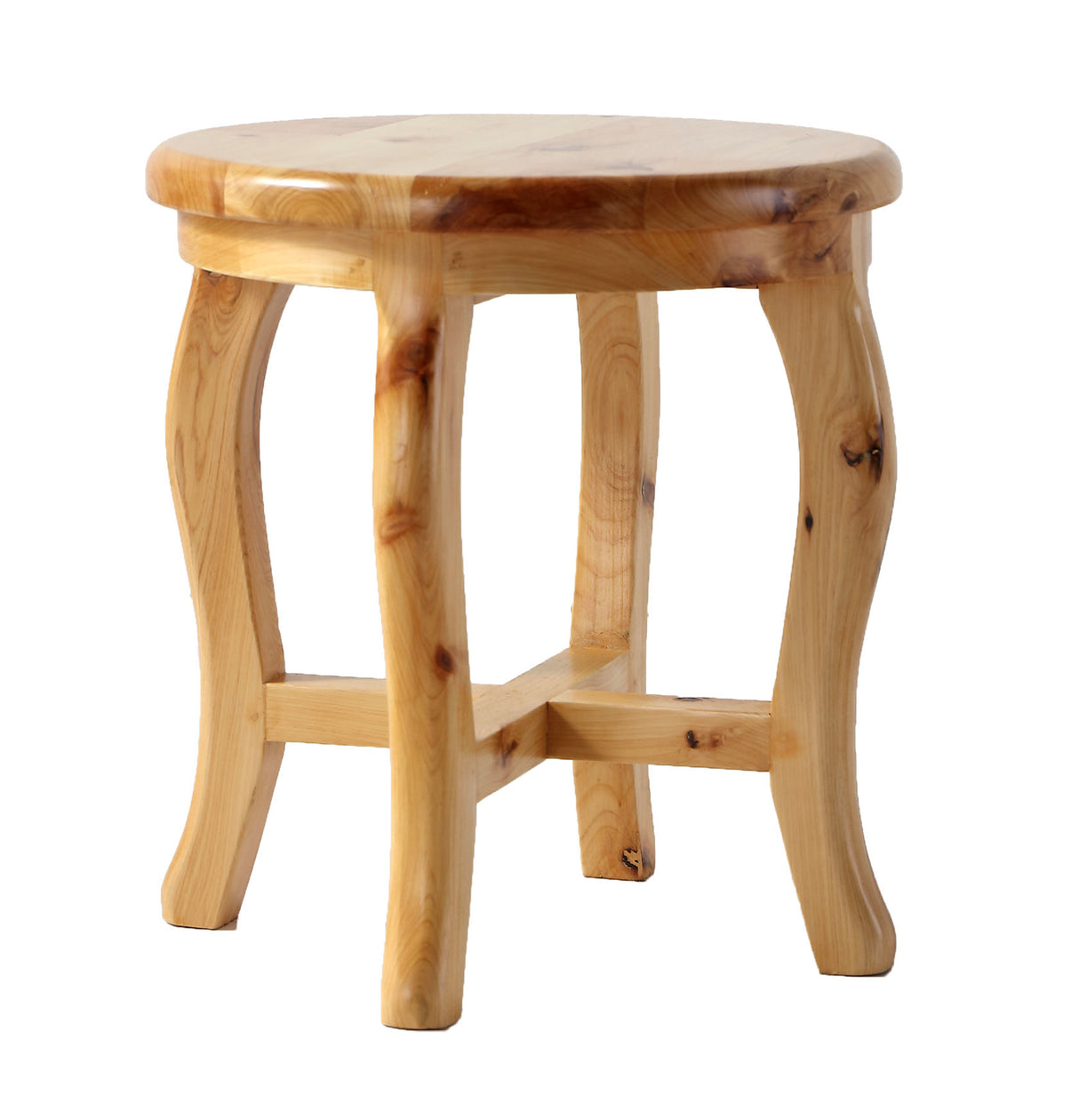 ALFI brand AB4406 11" Cedar Wood Round  Stool Multi-Purpose Accessory