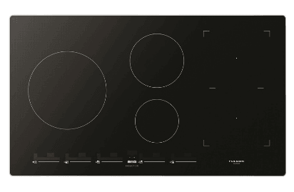 36" Induction Cooktop With Brushed Aluminum Trim