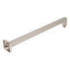 Brushed Nickel 20" Square Wall Shower Arm