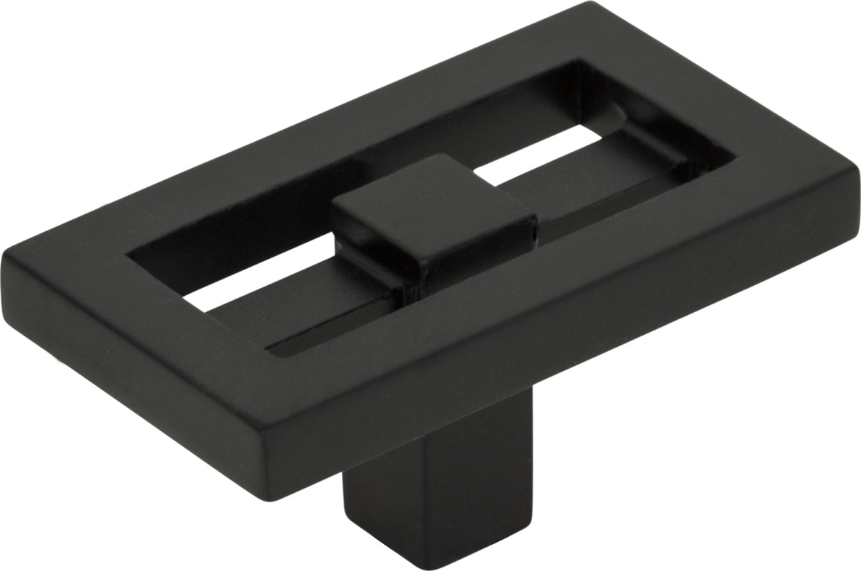 Atlas Homewares Nobu Rectangle Knob 1 3/4 Inch Matte Black