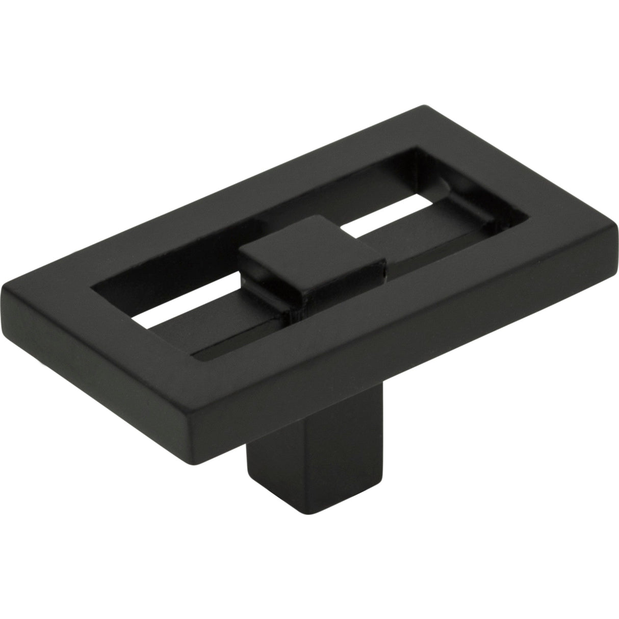 Atlas Homewares Nobu Rectangle Knob 1 3/4 Inch Matte Black