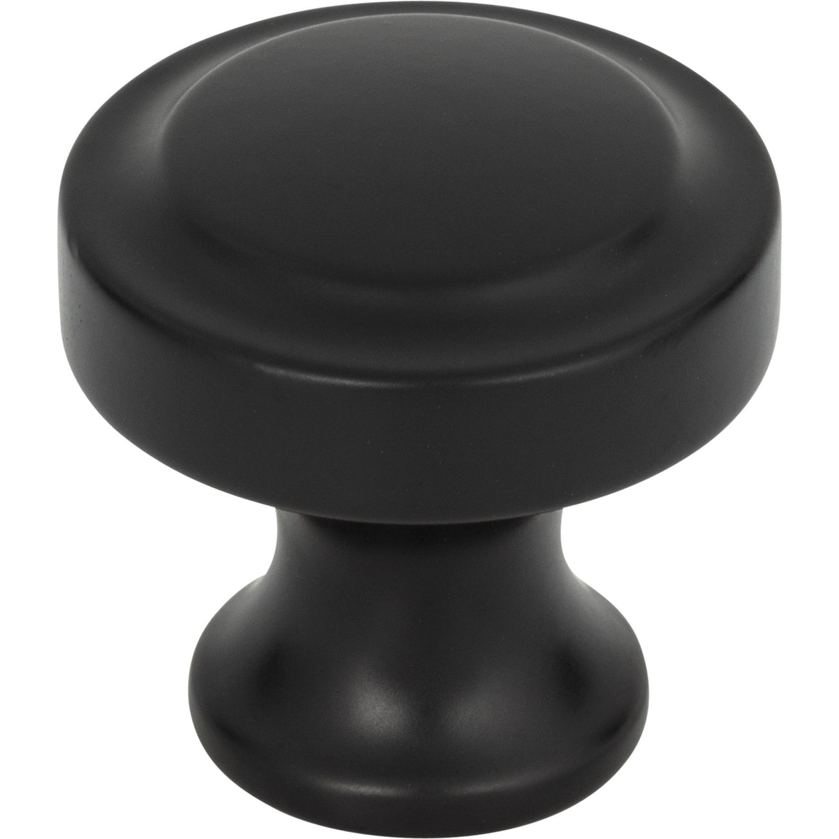 Atlas Homewares Bradbury Knob 1 1/4 Inch Matte Black
