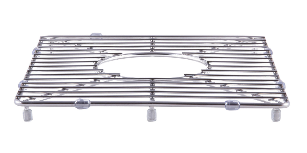 Stainless steel kitchen sink grid for small side of AB3618DB. AB3618ARCH