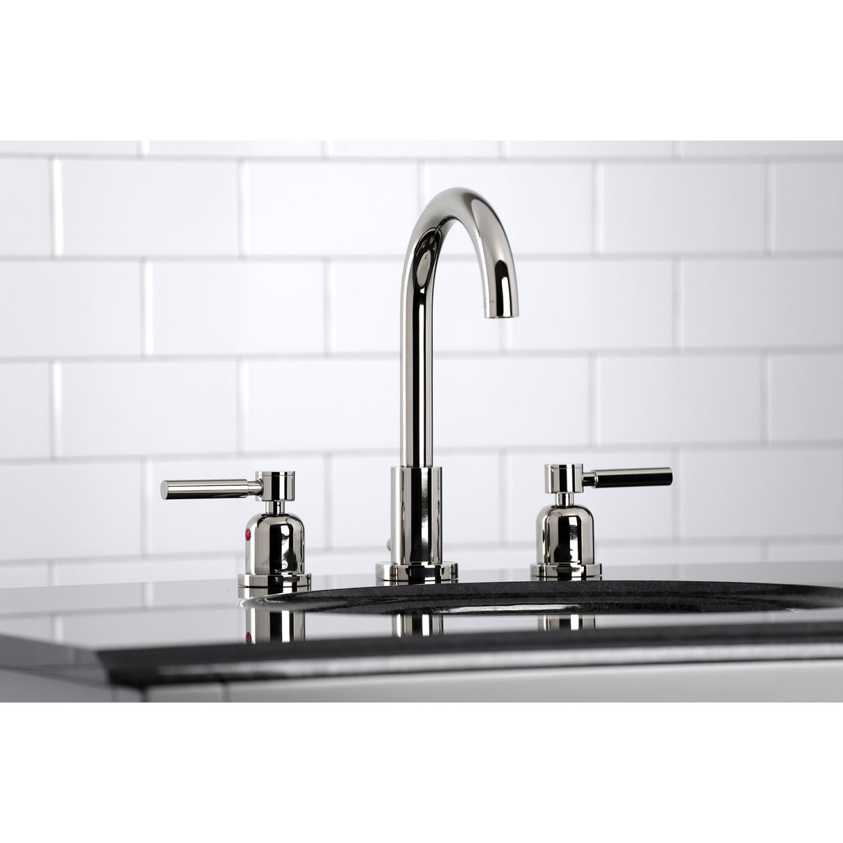 Fauceture FSC8929DL Concord Widespread Bathroom Faucet, Polished Nickel