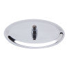 ALFI brand RAIN128-PSS 12" Oval Polished Solid Stainless Steel Ultra Thin Rain Shower Head