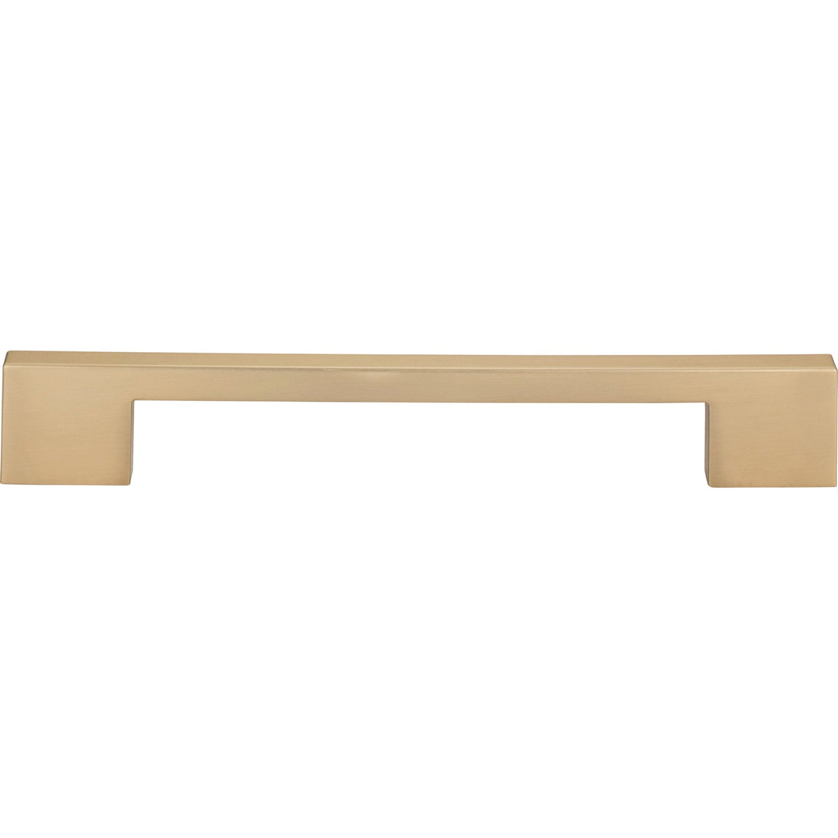 Atlas Homewares Thin Square Pull 7 9/16 Inch (c-c) Champagne