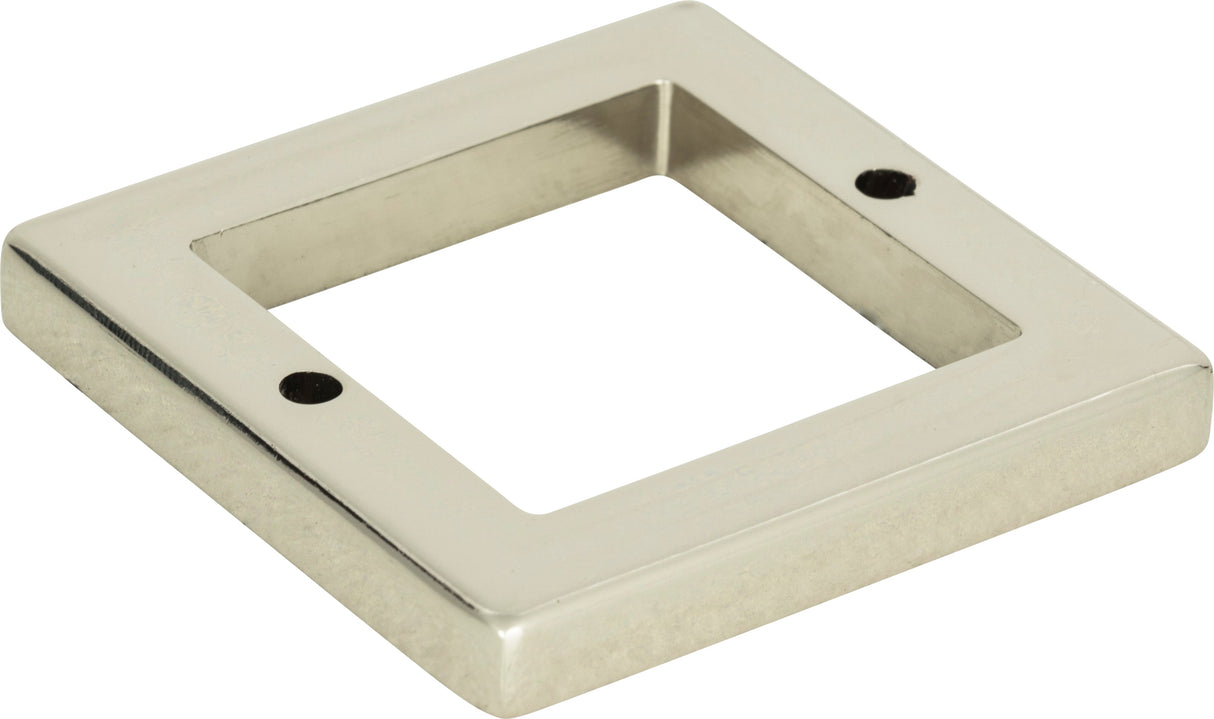 Atlas Homewares Tableau Square Base 1 13/16 Inch Polished Nickel