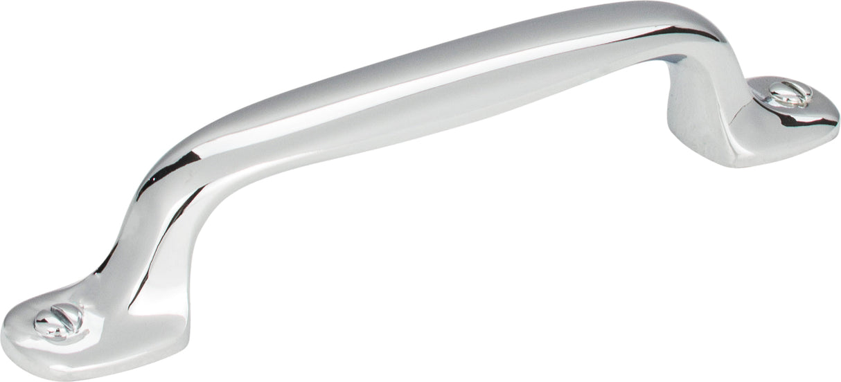 Atlas Homewares Ergo Pull 3 3/4 Inch (c-c) Polished Chrome