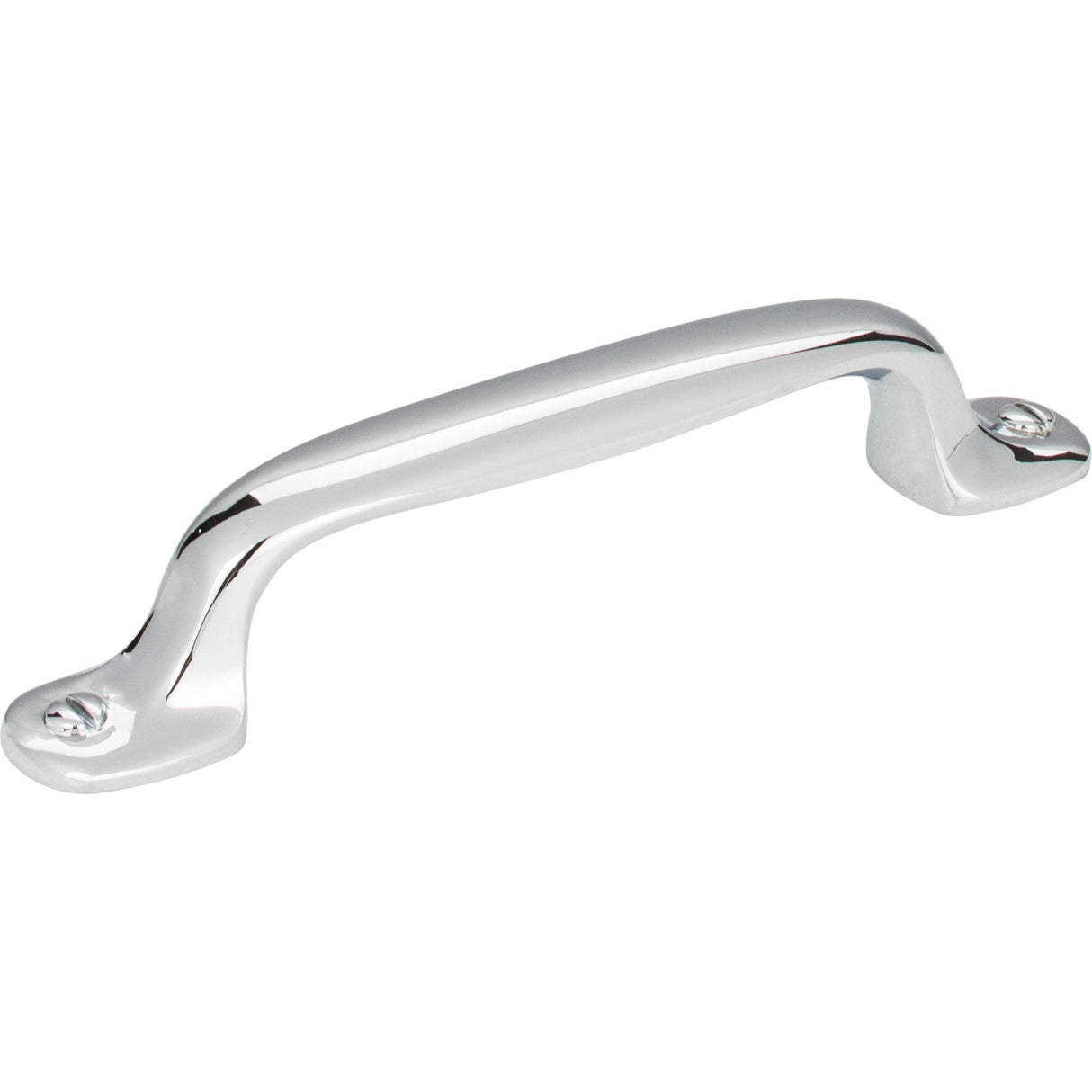 Atlas Homewares Ergo Pull 3 3/4 Inch (c-c) Polished Chrome