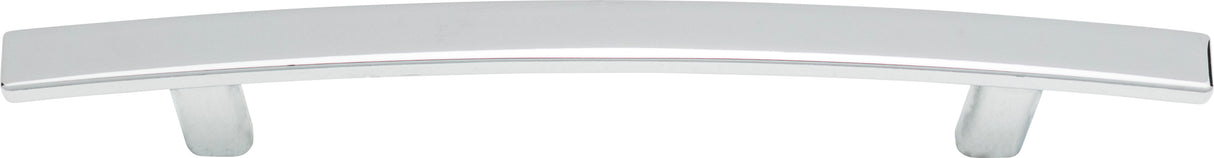 Atlas Homewares Curved Line Pull 5 1/16 Inch (c-c) Polished Chrome