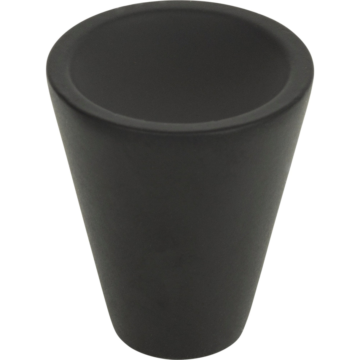 Atlas Homewares Dap Cone Knob 1 Inch Matte Black