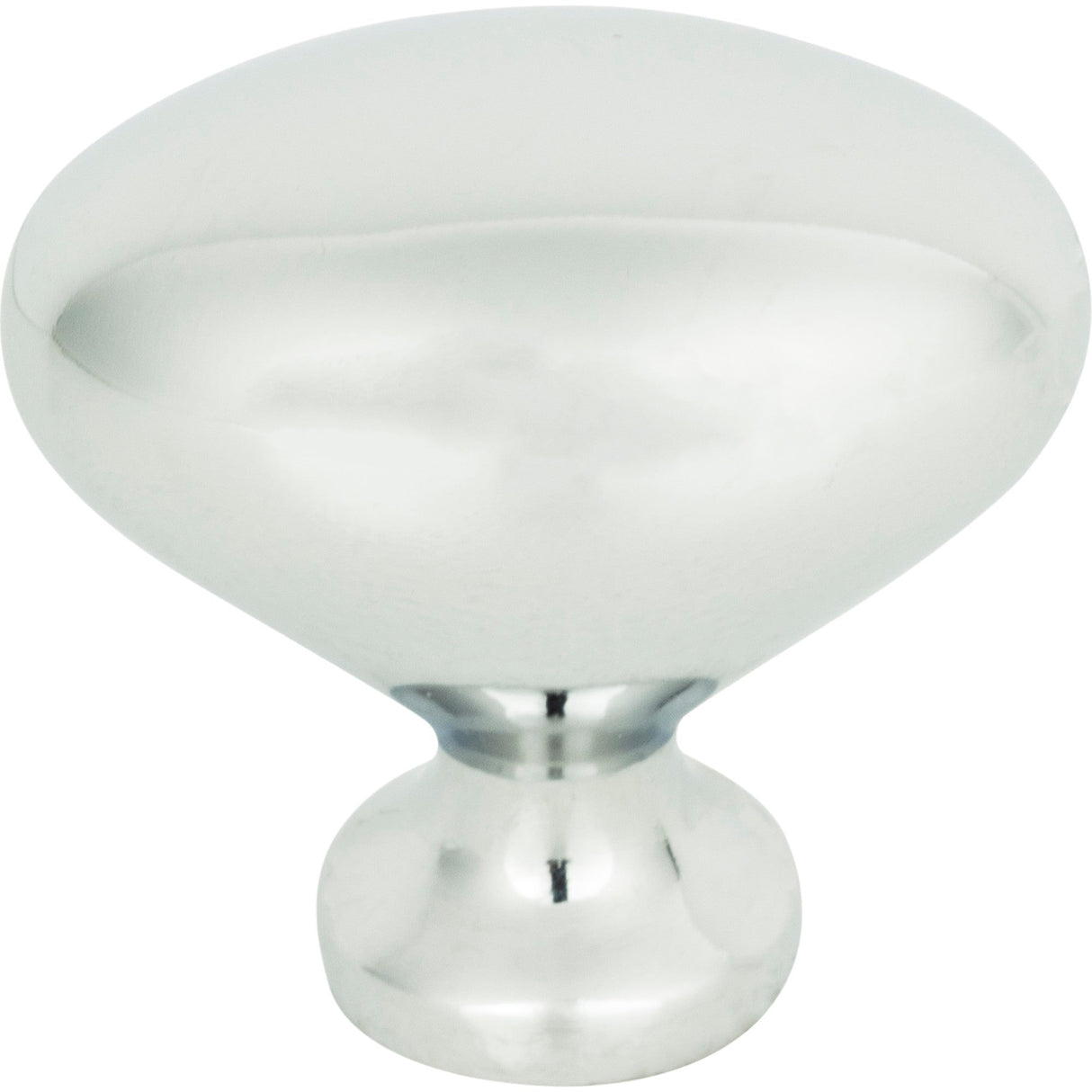 Atlas Homewares Robin Egg Knob 1 1/4 Inch Polished Chrome