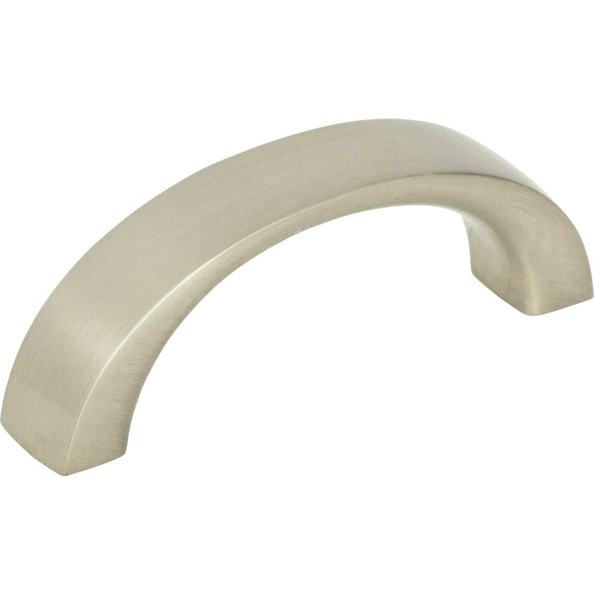 Atlas Homewares Tableau Curved Pull 1 13/16 Inch (c-c) Brushed Nickel