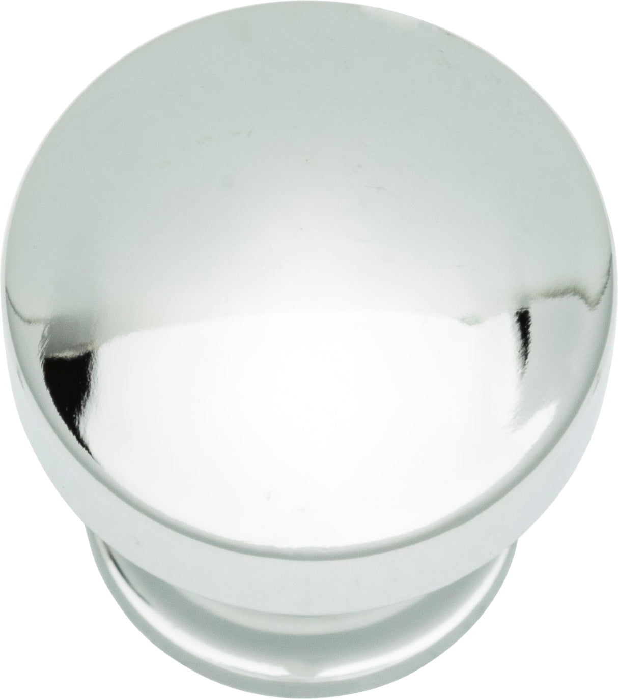 Atlas Homewares Browning Round Knob 1 1/4 Inch Polished Chrome