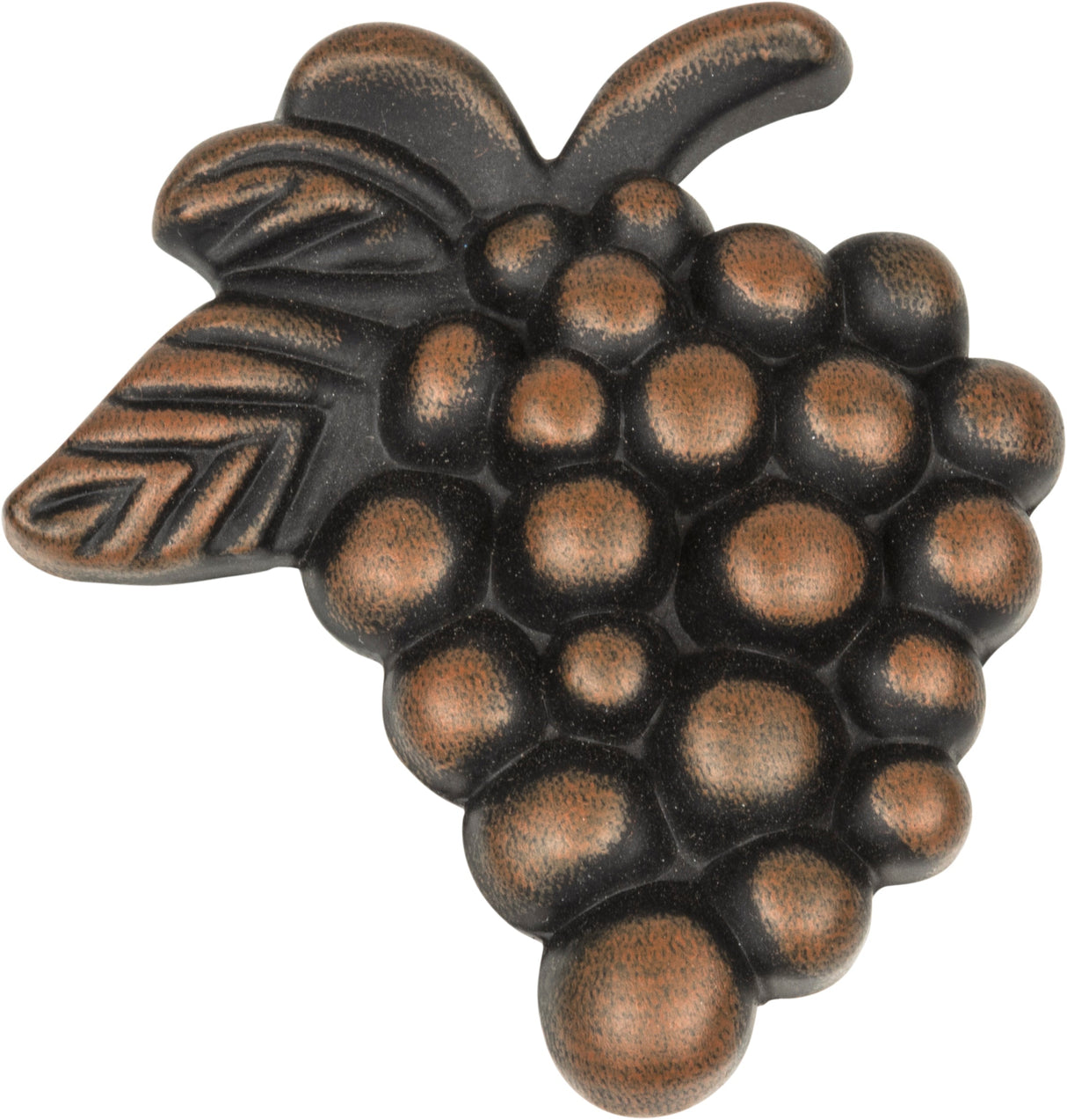 Atlas Homewares Vineyard Grapes Knob 2 Inch Rust