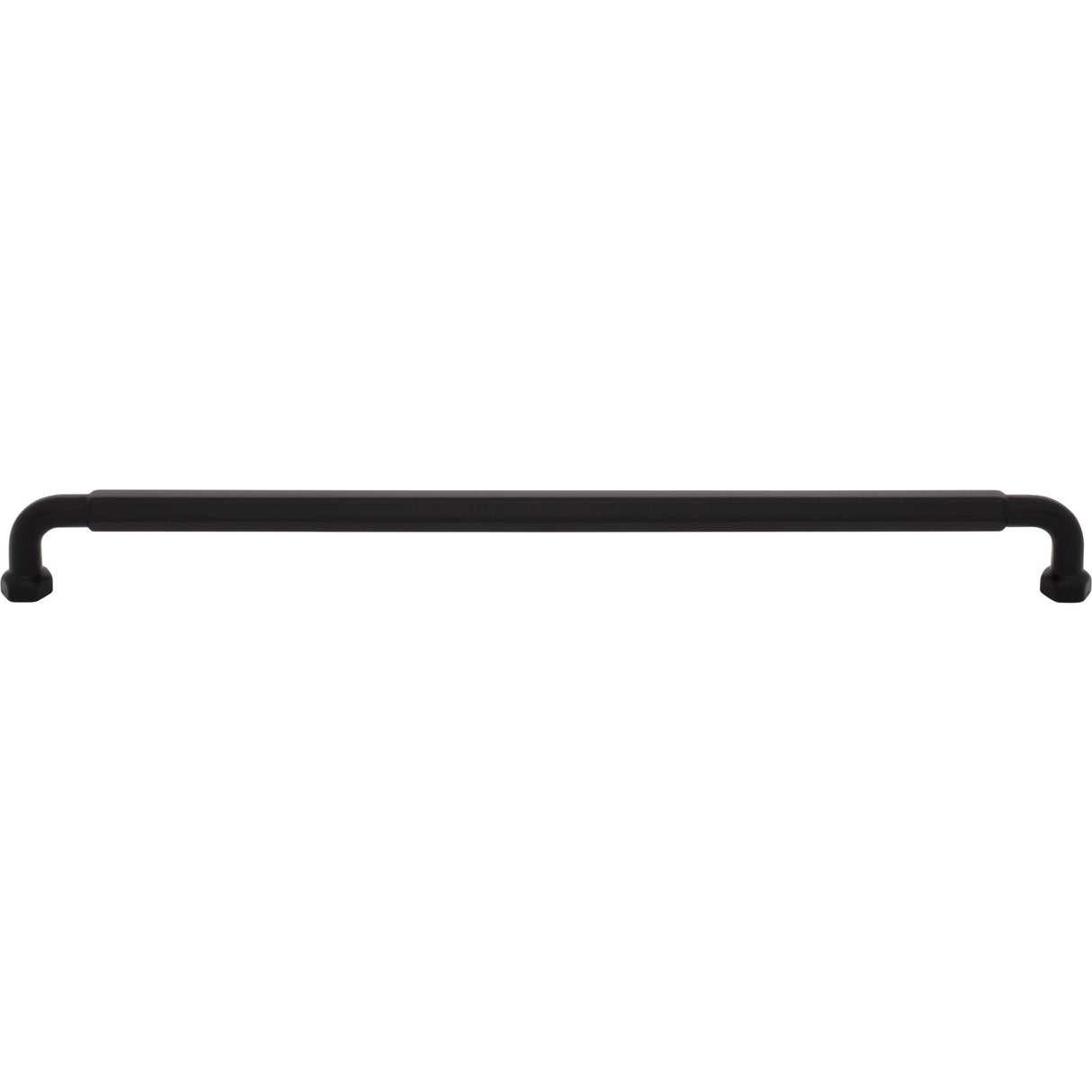 Top Knobs TK3206 Dustin Pull 12 Inch Center to Center - Flat Black