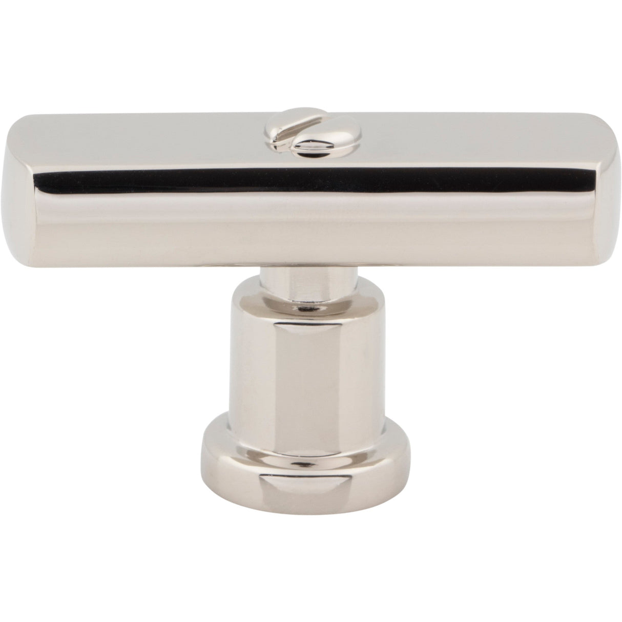 Atlas Homewares Everitt T-Knob 2 Inch Polished Nickel