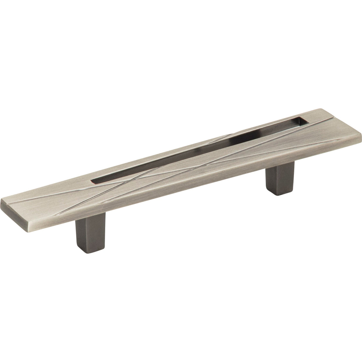Atlas Homewares Modernist Right Pull 3 Inch (c-c) Brushed Nickel