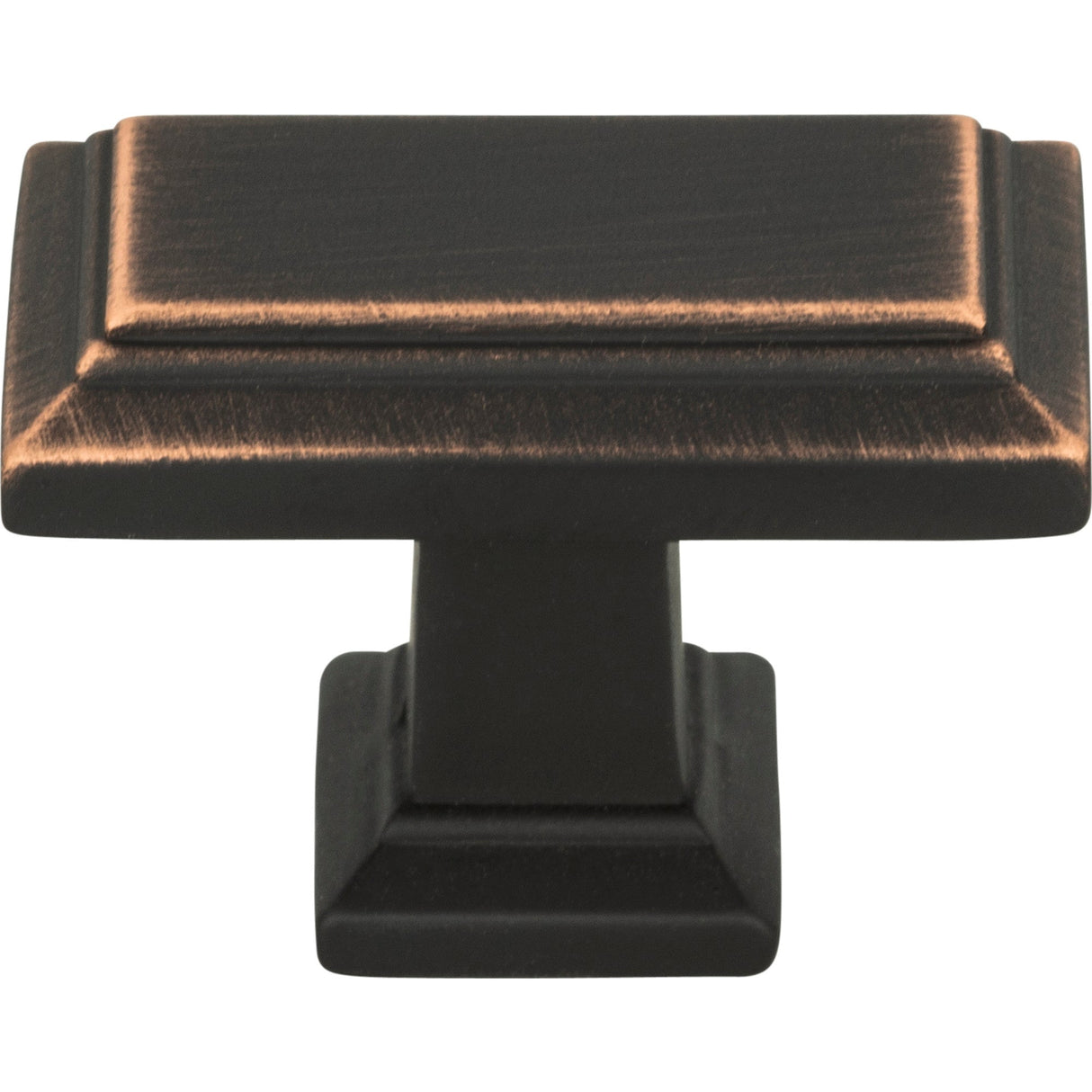 Atlas Homewares Sutton Place Rectangle Knob 1 7/16 Inch Venetian Bronze