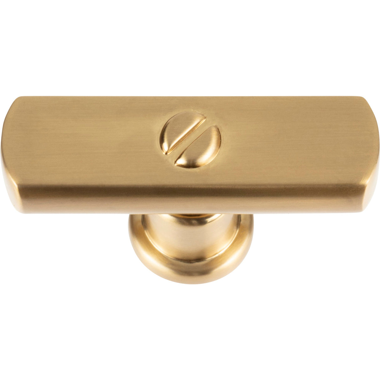 Atlas Homewares Everitt T-Knob 2 Inch Warm Brass