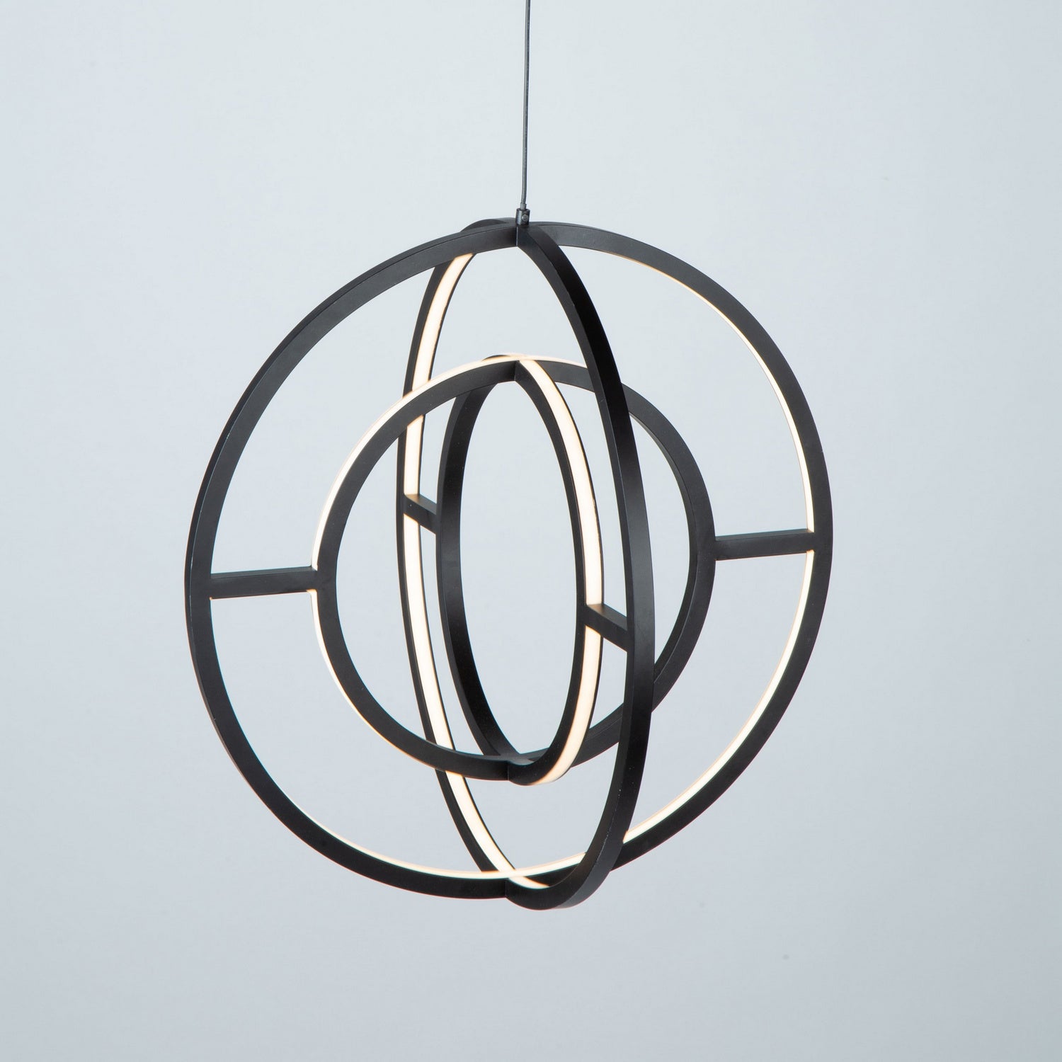 Celestial Double Orb Chandelier