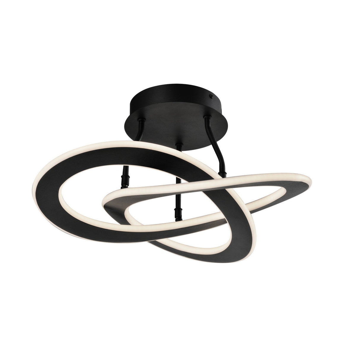 Wave Semi-Flush Mount Light