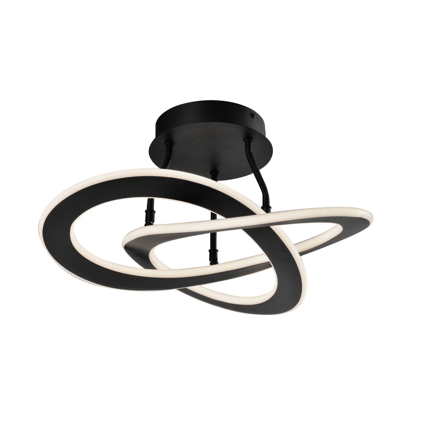 Wave Semi-Flush Mount Light