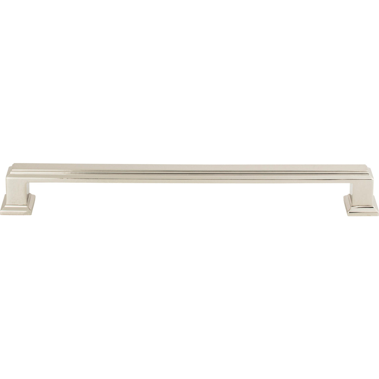 Atlas Homewares Sutton Place Pull 7 9/16 Inch (c-c) Polished Nickel