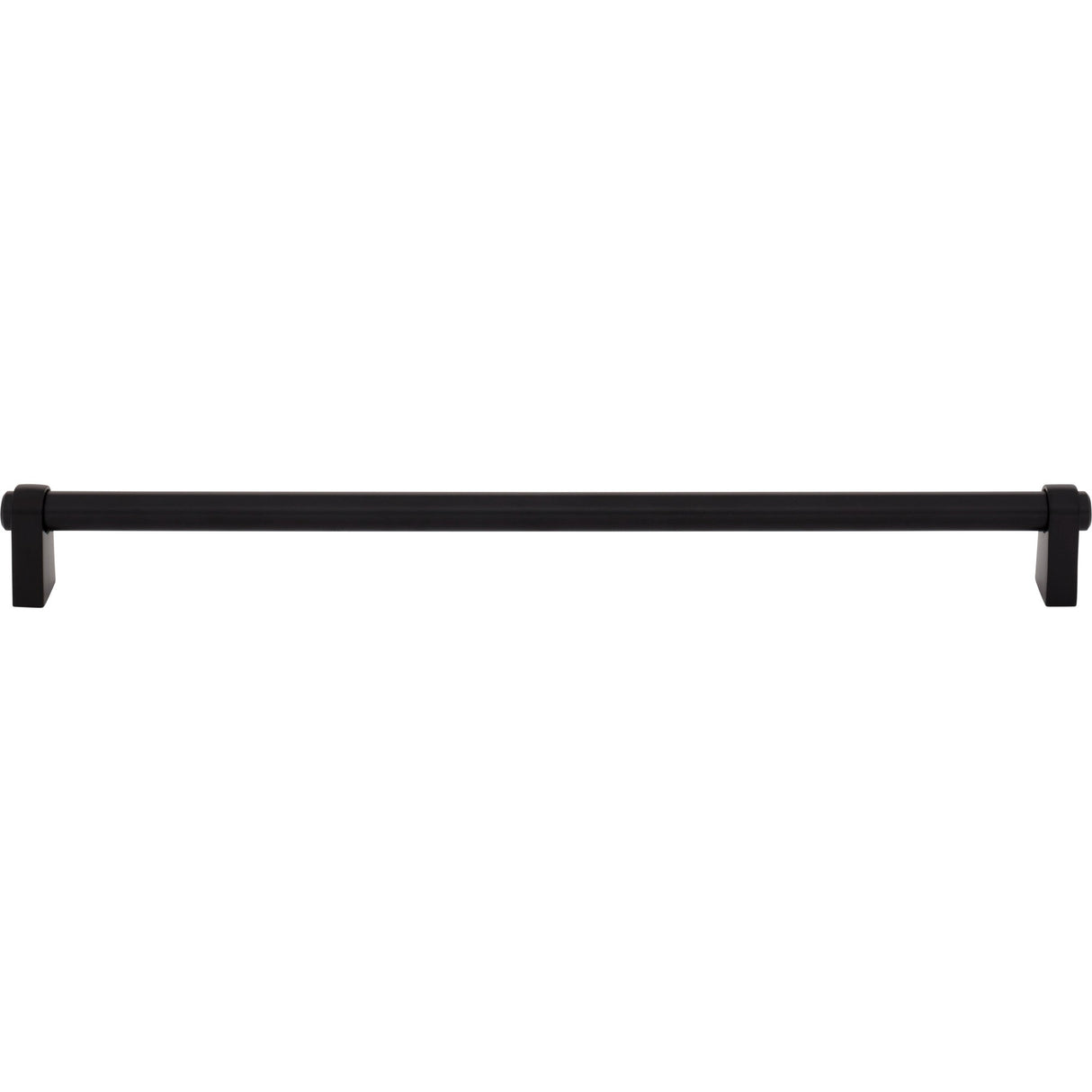 Top Knobs TK3215 Lawrence Pull 12 Inch Center to Center - Flat Black