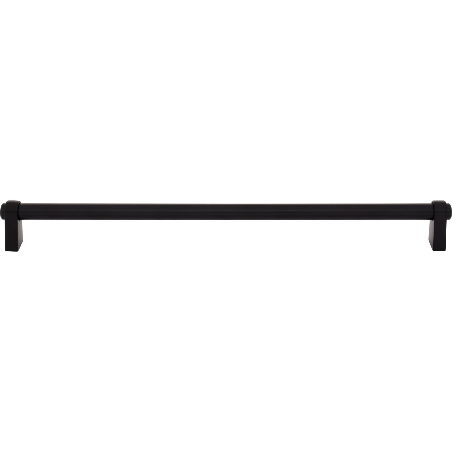 Top Knobs TK3215 Lawrence Pull 12 Inch Center to Center - Flat Black