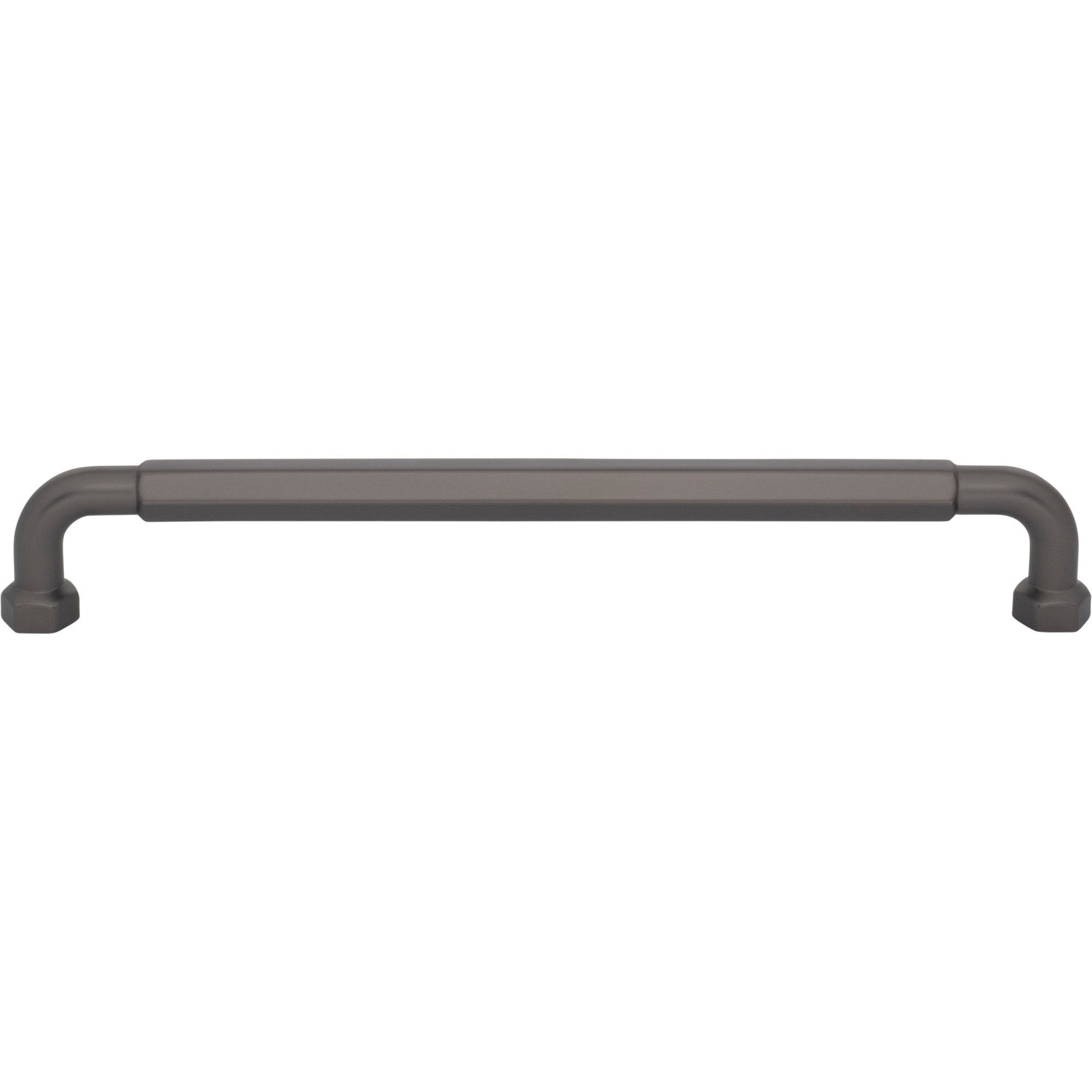 Top Knobs TK3204 Dustin Pull 7 9/16 Inch Center to Center - Ash Gray