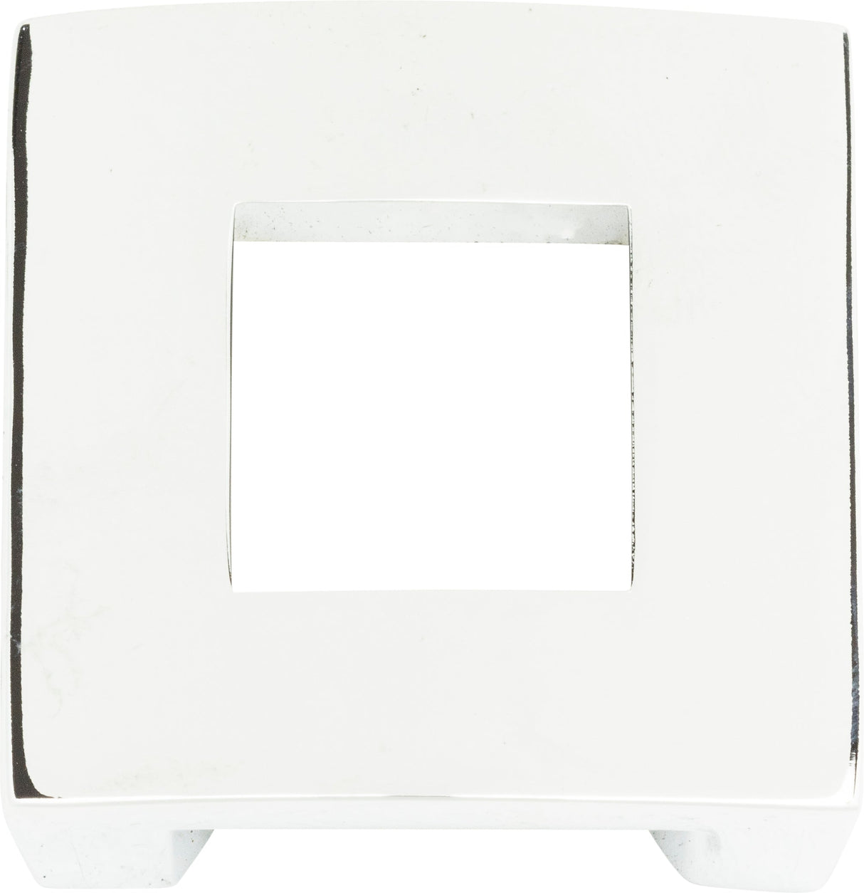 Atlas Homewares Centinel Square Knob 1 1/4 Inch (c-c) Polished Chrome