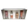 ALFI brand 24 x 12 Brushed Stainless Steel Horizontal Single Shelf Bath Shower Niche