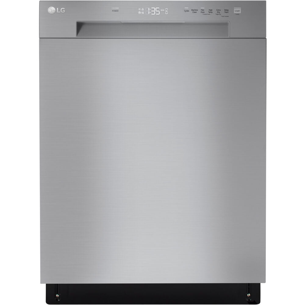 LG LDFC2423V 24" Front Control Dishwasher, 52 dBA, AutoLeak Protection, Dynamic Dry