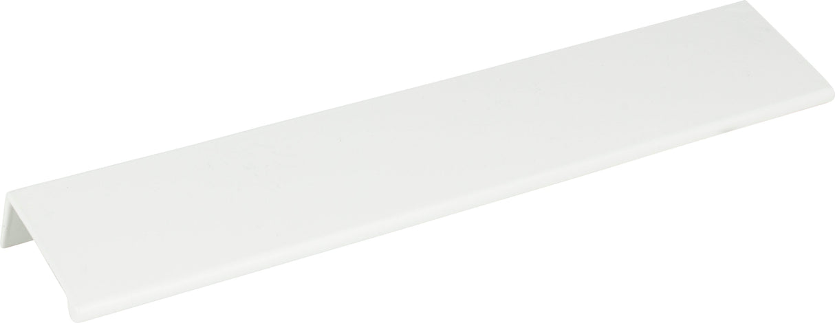 Atlas Homewares Tab Edge Pull 8 13/16 Inch (c-c) High White Gloss