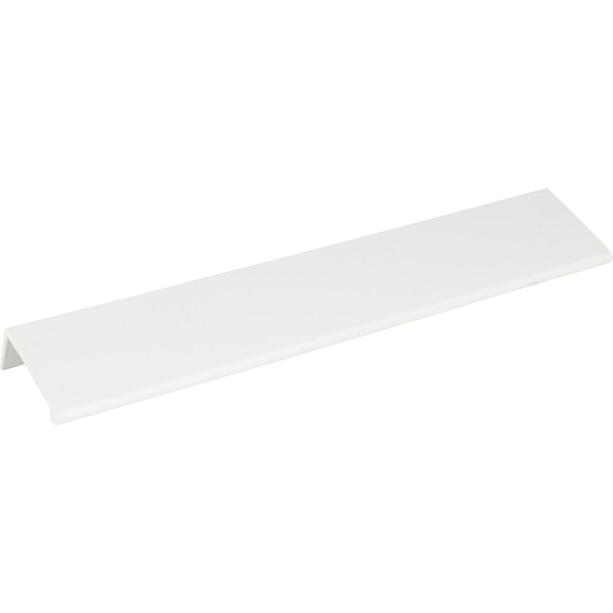 Atlas Homewares Tab Edge Pull 8 13/16 Inch (c-c) High White Gloss