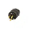 15 Amp 125-Volt Rubber Grounding Plug 515PR-R