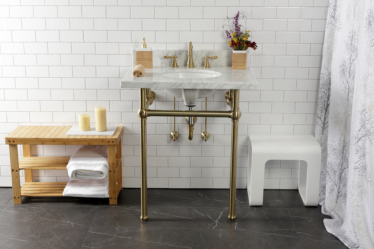 Fauceture FSC1973ACL American Classic Widespread Bathroom Faucet, Brushed Brass