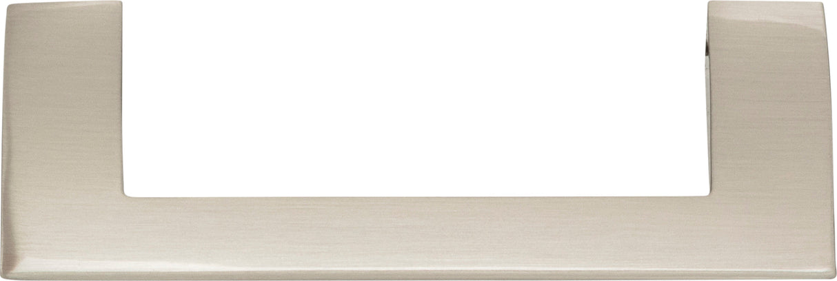 Atlas Homewares Angled Drop Pull 3 3/4 Inch (c-c) Brushed Nickel