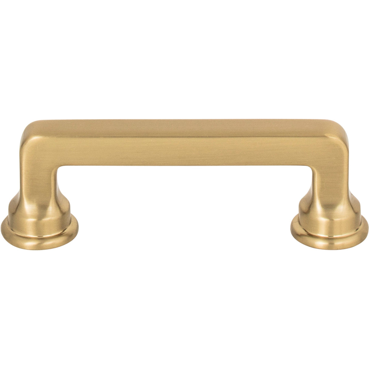 Atlas Homewares Oskar Pull 3 Inch (c-c) Warm Brass