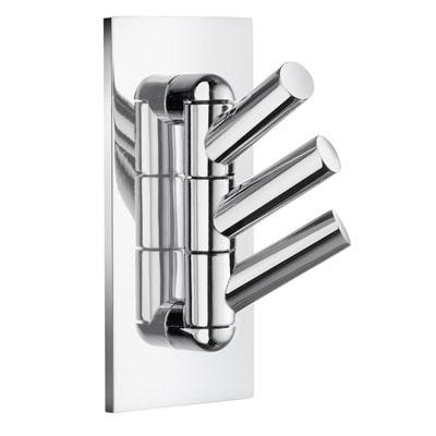 Smedbo Beslagsboden Triple Hook in Chromed
