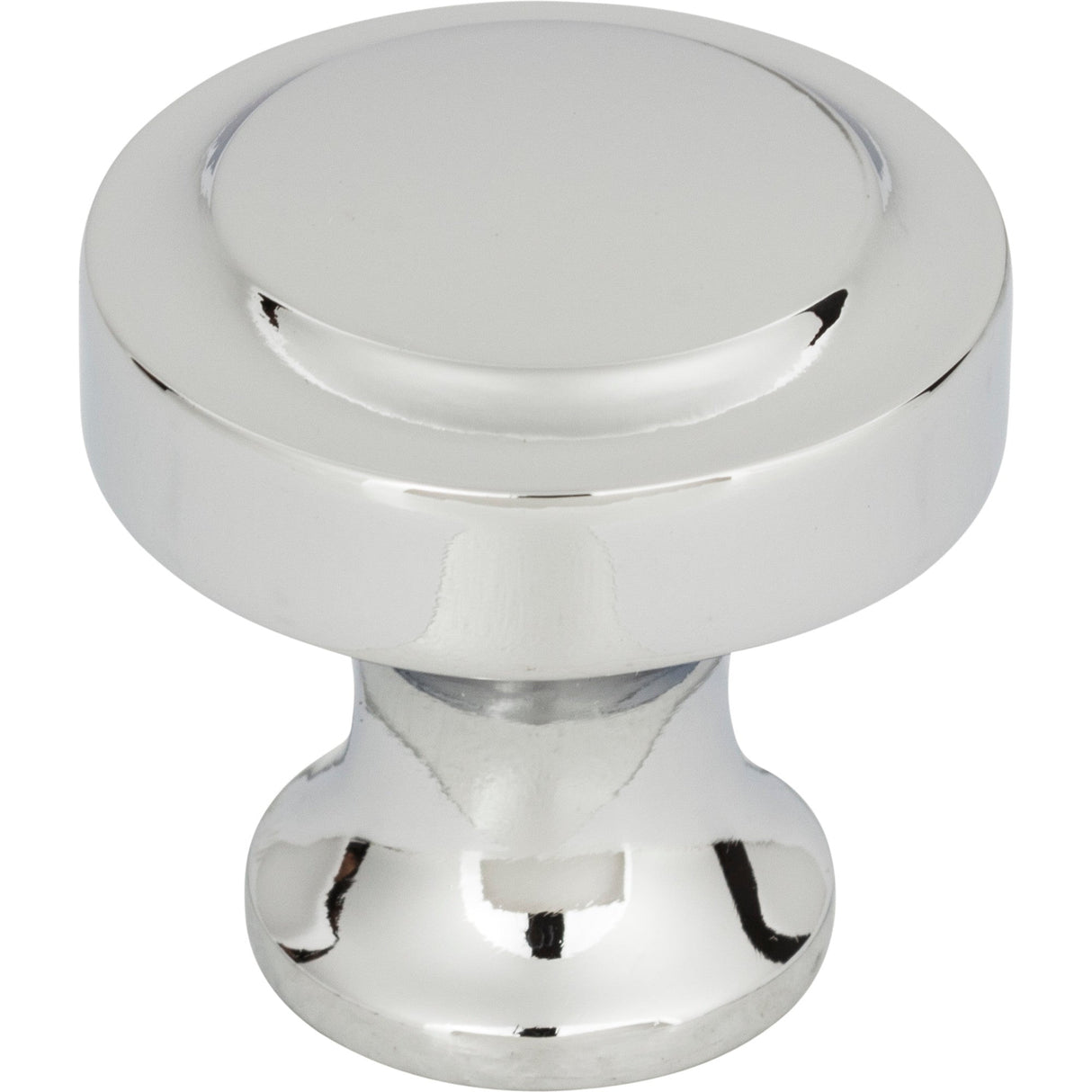 Atlas Homewares Bradbury Knob 1 1/4 Inch Polished Chrome