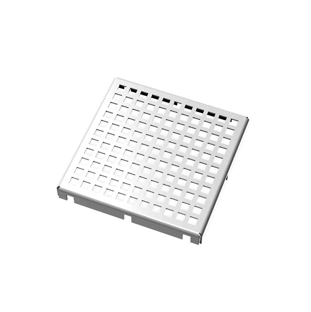 Infinity Drain LQS 5- 5"x5" LQ5 Squares Pattern Top Plate