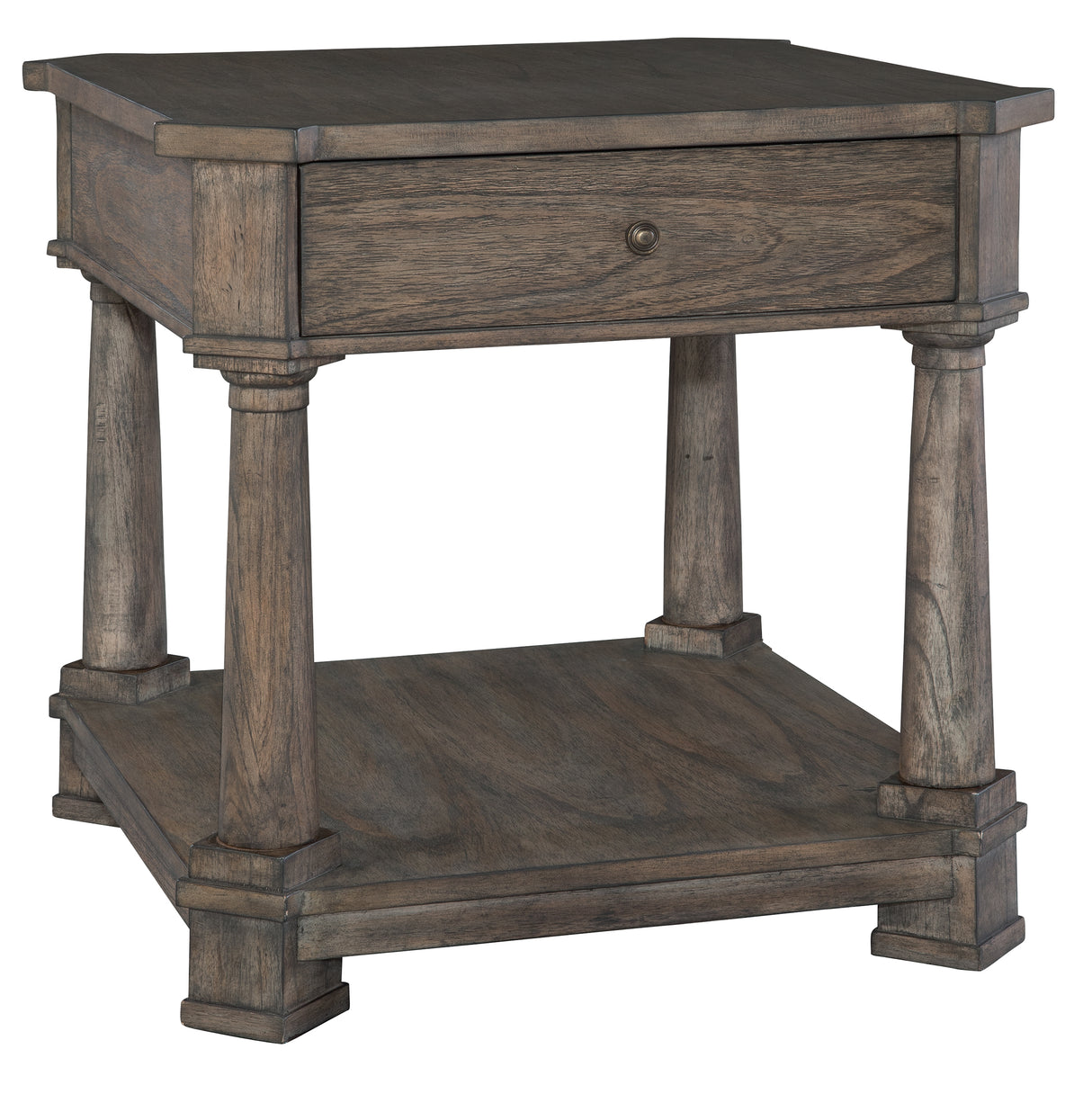 Hekman 23503 Lincoln Park 26in. x 28in. x 26.25in. End Table