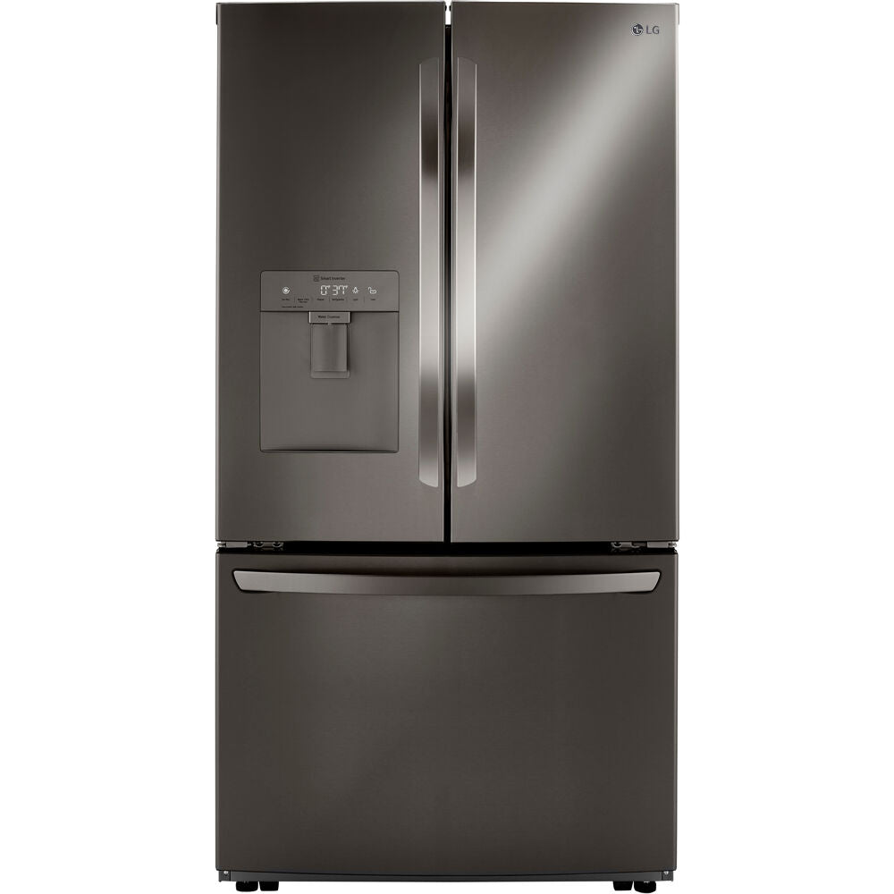LG LRFWS2906D 29 CF 3-Door Refrigerator, Water Only Dispenser
