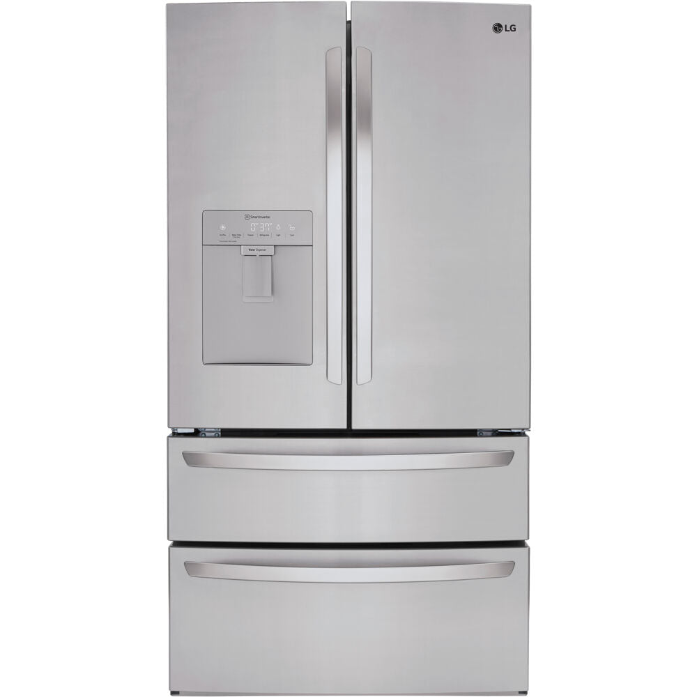 LG LRMWS2906S 29 CF 4-Door French Door, External Water Double Freezer