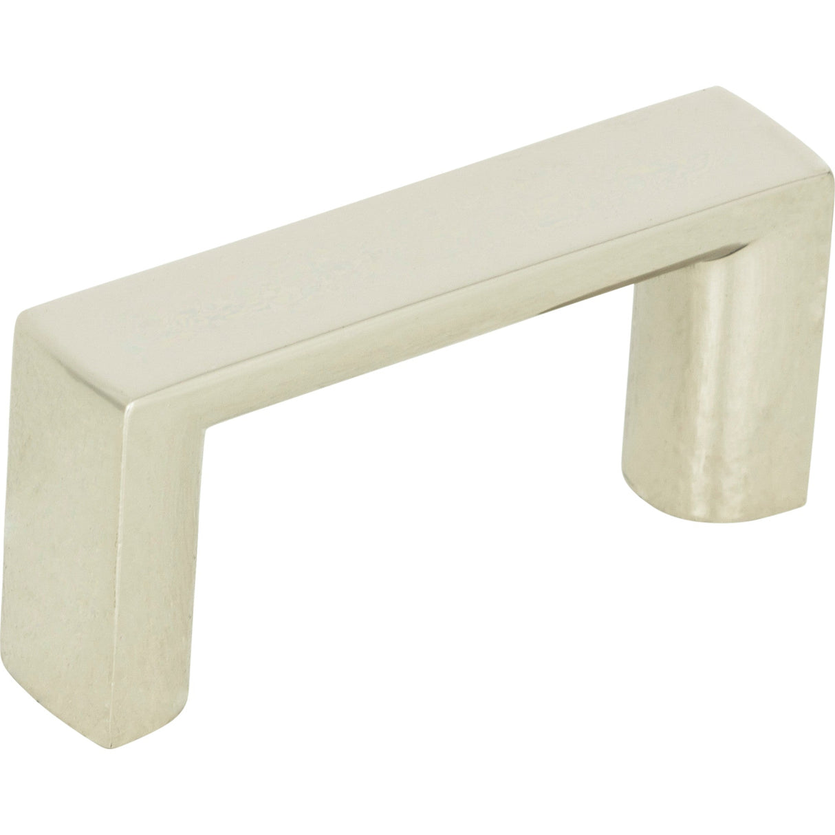 Atlas Homewares Tableau Squared Pull 1 7/16 Inch (c-c) Polished Nickel